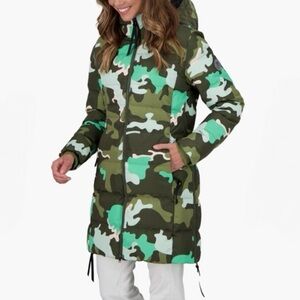 Obermeyer Hemera Down Parka in Jasmint Camo NWT